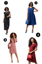 Women's Party Wear Dress Combo Pack of 4