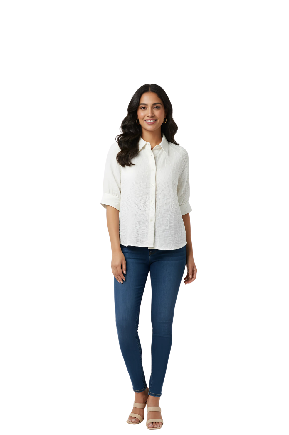 Women’s Oversized Shirt in White