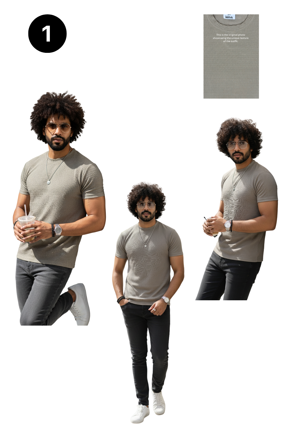 Mens Half Sleeve T-Shirt Combo Pack of 3