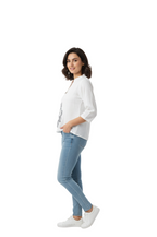 Embroidery Tops for Women in White