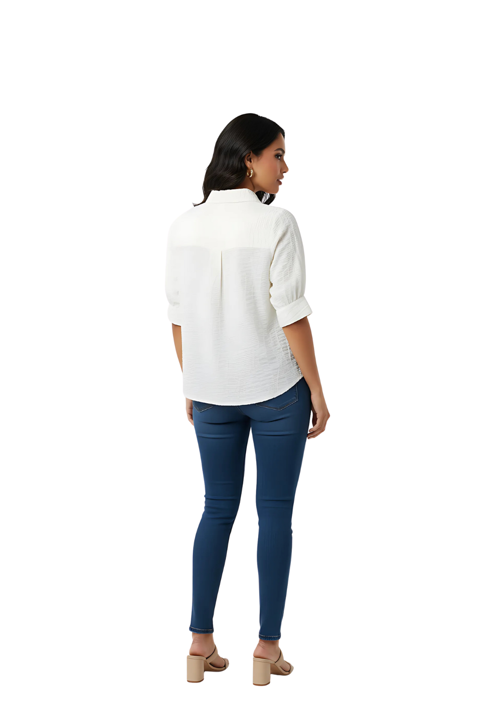 Women’s Oversized Shirt in White