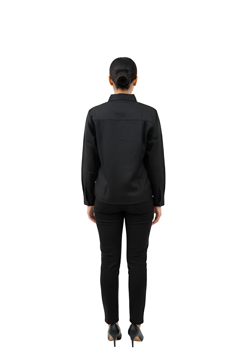 Women's Embroidered Tops for Women in Black