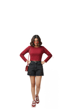 Red Crop Top for Women