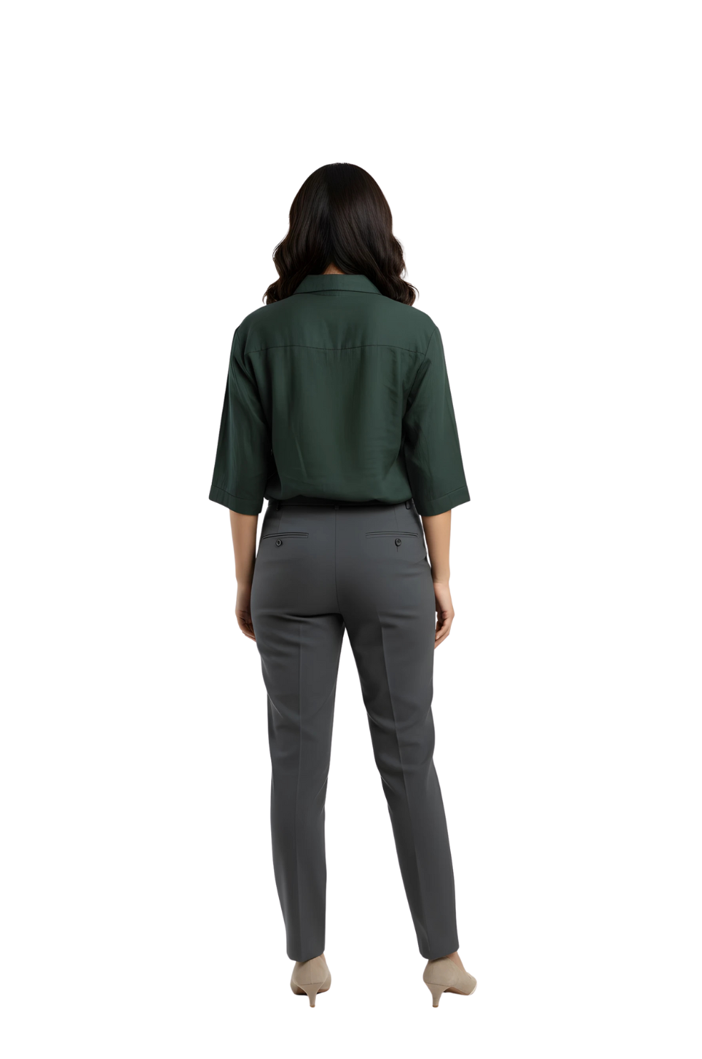 Olive Green Top for Women