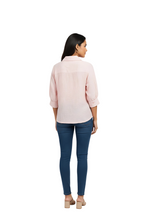 Women’s Oversized Shirt in Pink | Trendy Loose Fit Shirt | Hava Fashions
