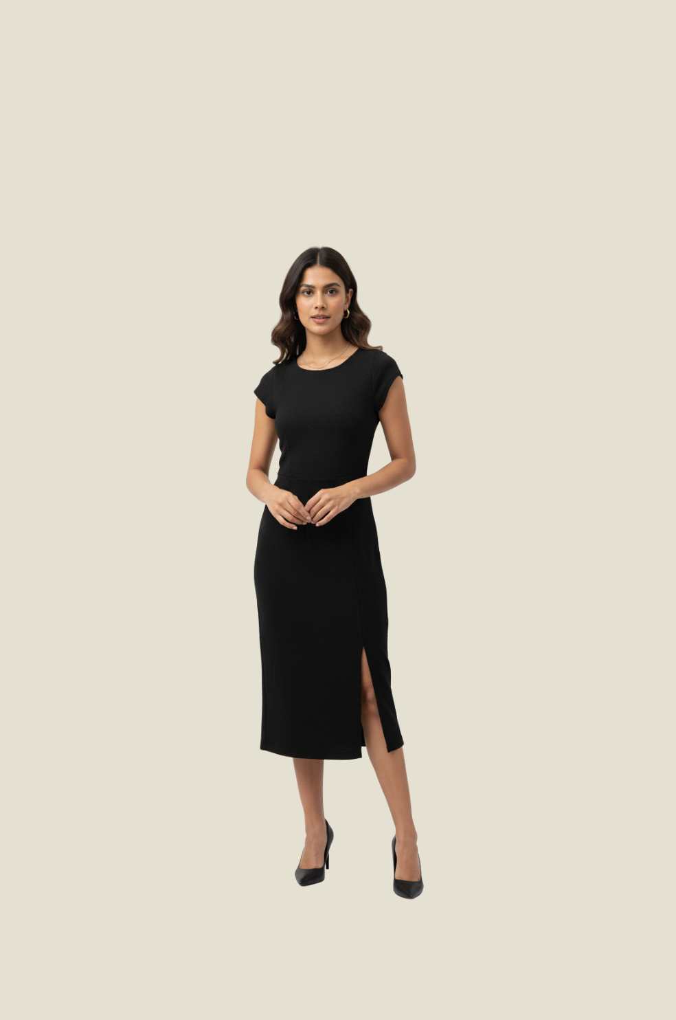Sheath Dress for Women in Black