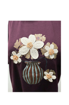 Oversize T-Shirt for Women in Maroon Colour