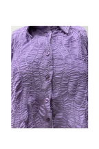 Oversized Shirt for Women in Lavender | Loose Fit Casual Shirt | Hava Fashions