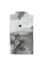 Embroidery Tops for Women in White
