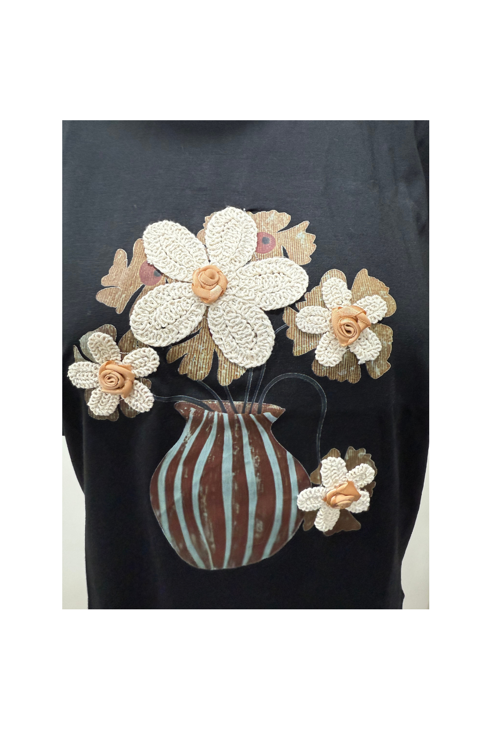 Women’s Casual Black Oversized T-Shirt