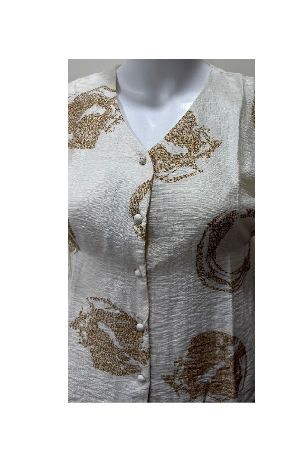 Printed Tops for Women in Off-White