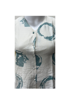 Printed Tops for Women in White