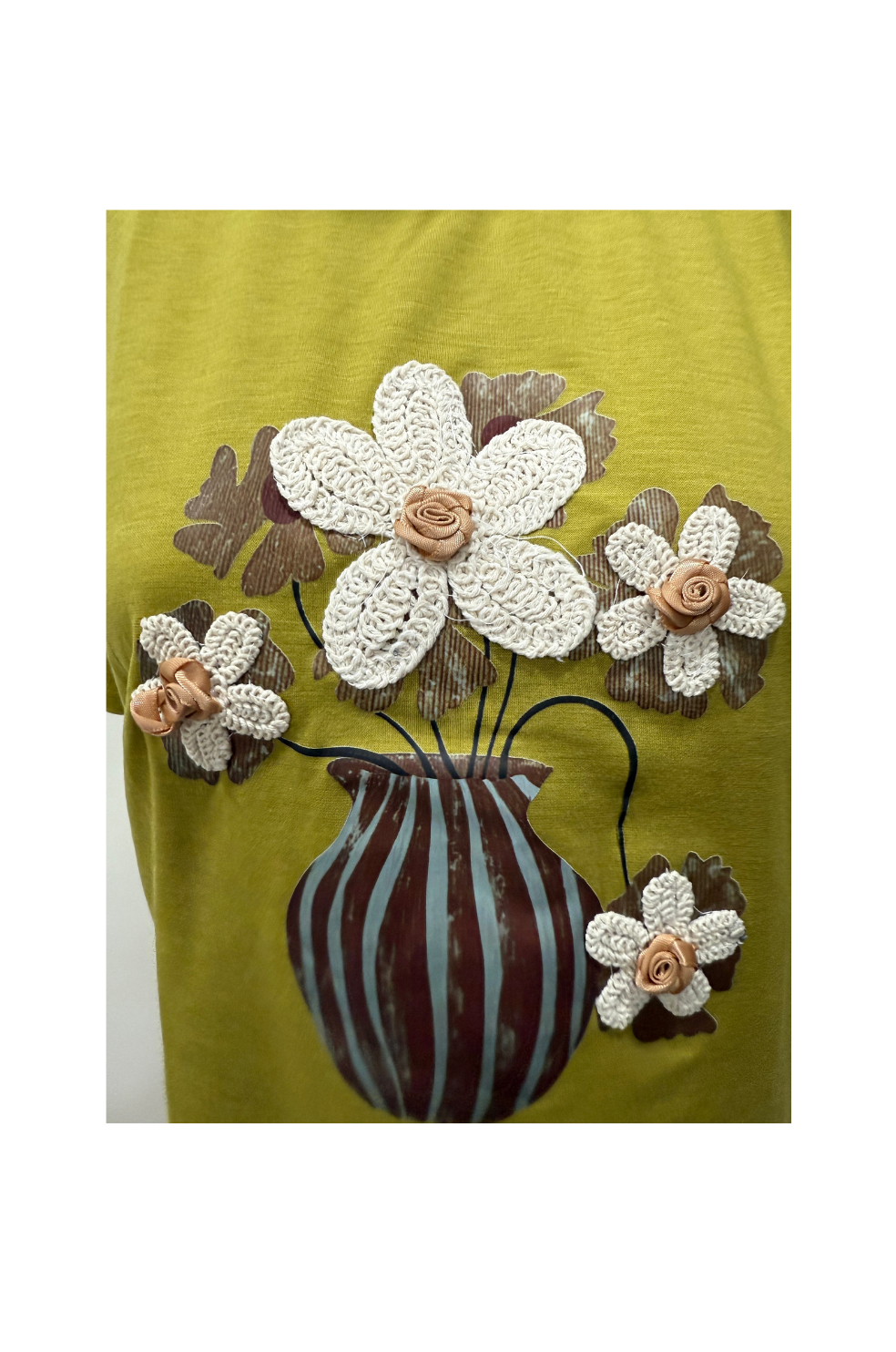 Oversized T Shirt for Women in Sage Green