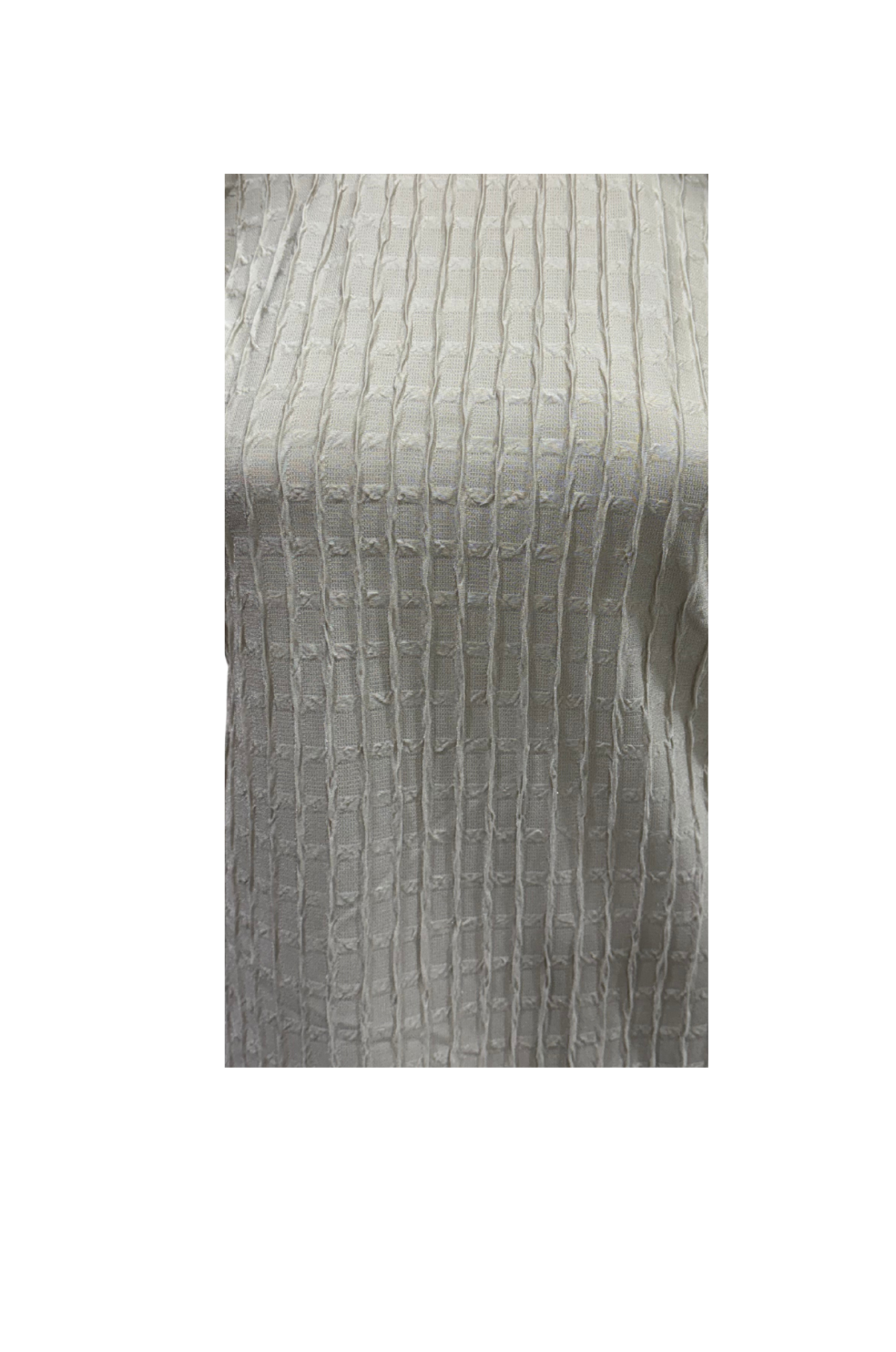 Textured Puff Sleeve Top for Women in Beige Colour