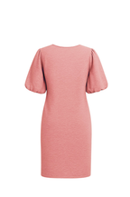 Puff Sleeve Dress for Women in Pink
