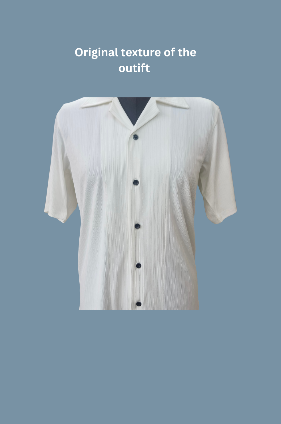 Men’s Slim Fit Shirt in White Colour