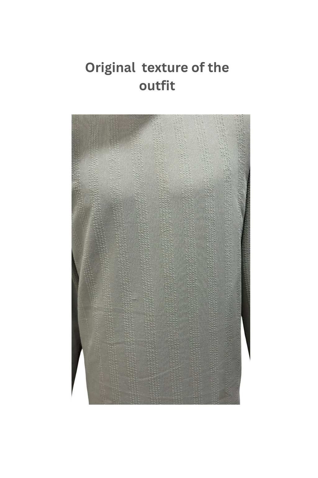 Round Neck Full Sleeve T-Shirt for Men in Olive