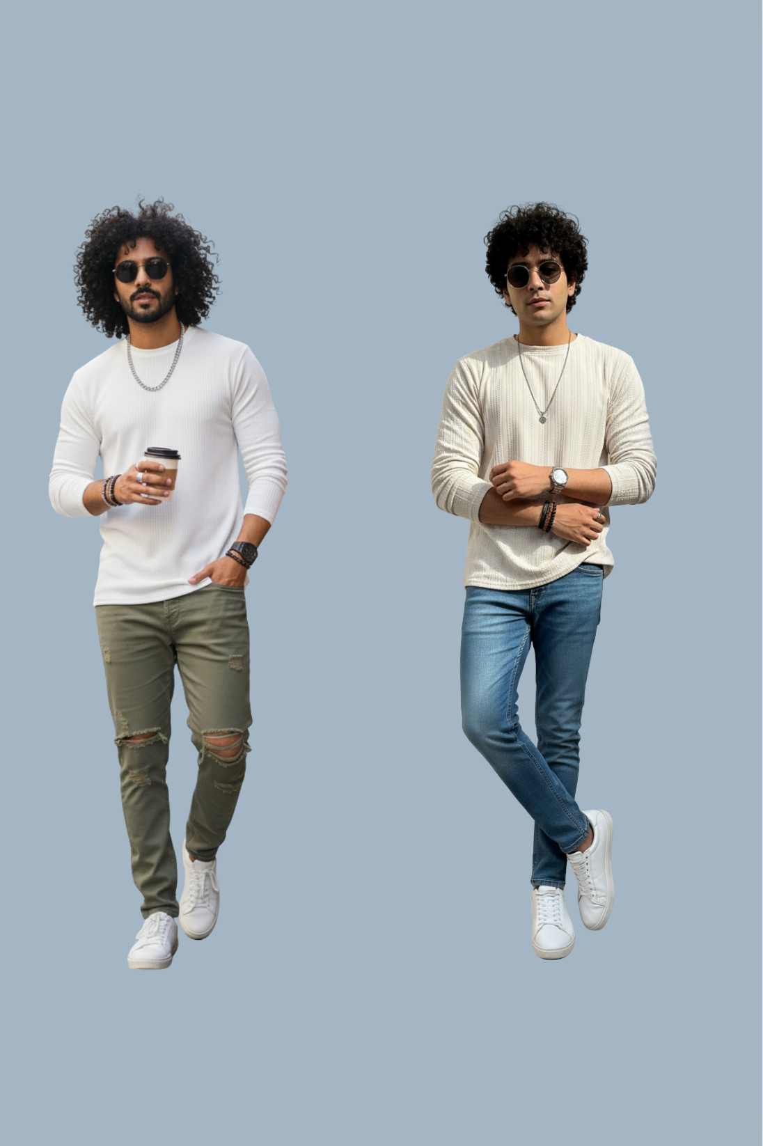 Combo Offer for Mens Full Sleeves T-Shirt – Pack of 2