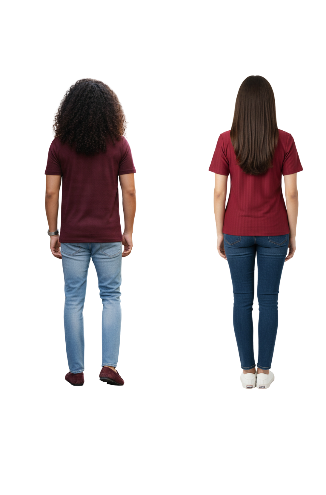 Matching T-Shirt Couple Combo – Trendy Outfit for Couples