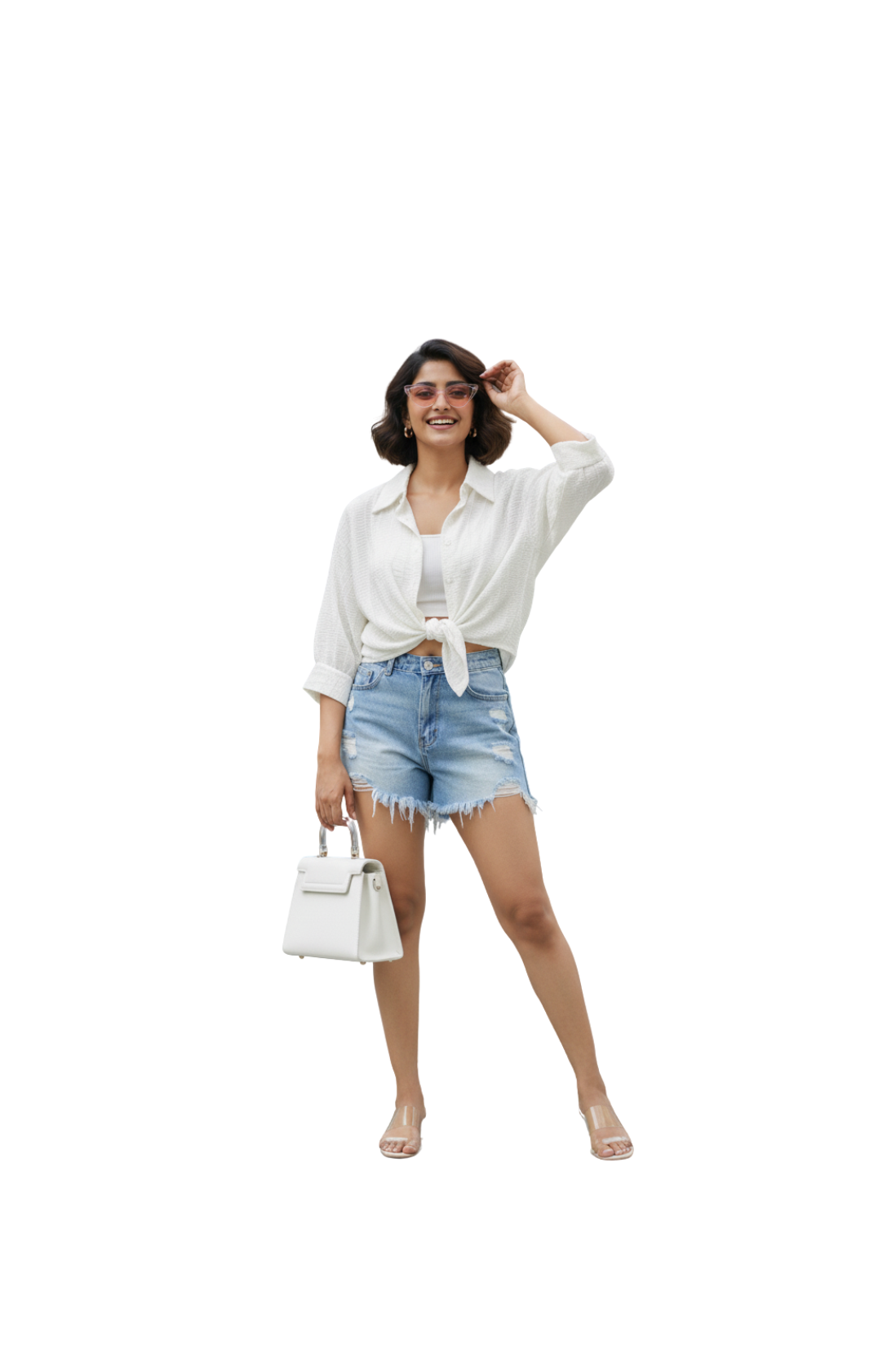 Women’s Oversized Shirt in White
